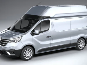 Renault Trafic Van L2H3 2021 3D Model