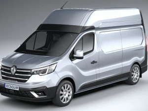 Renault Trafic Van L2H3 2021 3D Model