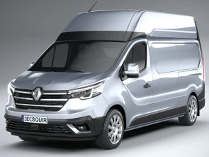 Renault Trafic Van L2H3 2021 3D Model