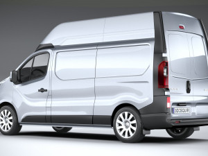 Renault Trafic Van L2H3 2021 3D Модель