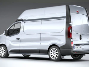 Renault Trafic Van L2H3 2021 3D Model