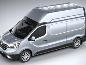 Renault Trafic Van L2H3 2021 3D Model