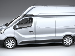 Renault Trafic Van L2H3 2021 3D Модель