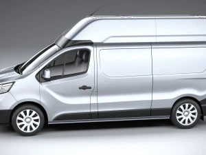 Renault Trafic Van L2H3 2021 3D Model