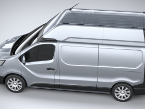 Renault Trafic Van L2H3 2021 3D Модель