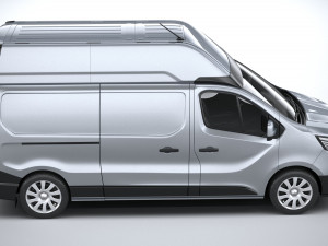 Renault Trafic Van L2H3 2021 3D Модель