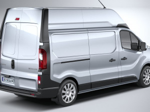 Renault Trafic Van L2H3 2021 3D Модель