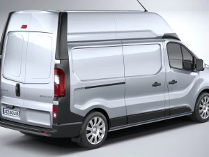 Renault Trafic Van L2H3 2021 3D Model