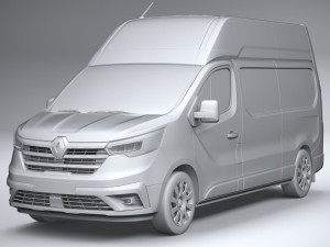 Renault Trafic Van L2H3 2021 3D Модель
