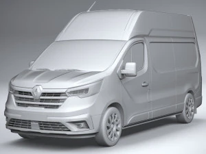 Renault Trafic Van L2H3 2021 3D Model
