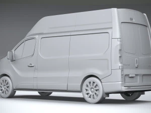 Renault Trafic Van L2H3 2021 3D Model