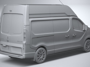 Renault Trafic Van L2H3 2021 3D Модель