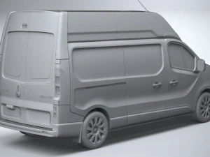 Renault Trafic Van L2H3 2021 3D Model