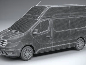 Renault Trafic Van L2H3 2021 3D Model