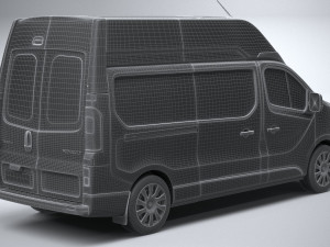 Renault Trafic Van L2H3 2021 3D Модель