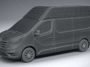 Renault Trafic Van L2H3 2021 3D Модель