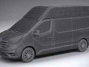 Renault Trafic Van L2H3 2021 3D Model