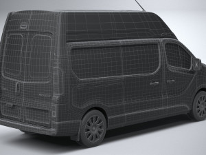 Renault Trafic Van L2H3 2021 3D Модель