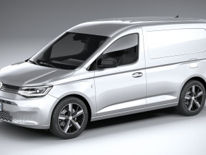 Volkswagen Caddy Commerce Pro Van 2022 Modèle 3D