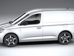 Volkswagen Caddy Commerce Pro Van 2022 3D Model