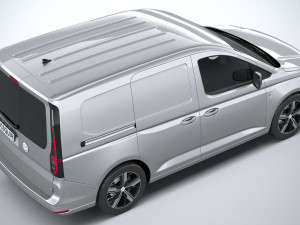 Volkswagen Caddy Commerce Pro Van 2022 3D Model