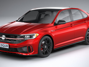 Volkswagen Jetta GLI 2022 Modèle 3D