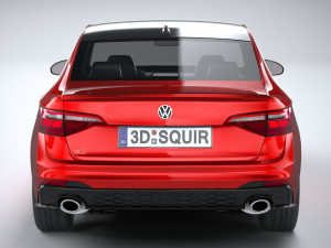 Volkswagen Jetta GLI 2022 Modèle 3D