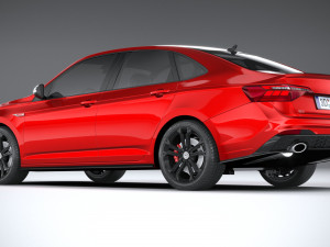 Volkswagen Jetta GLI 2022 Modèle 3D