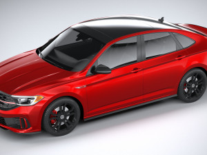 Volkswagen Jetta GLI 2022 Modèle 3D