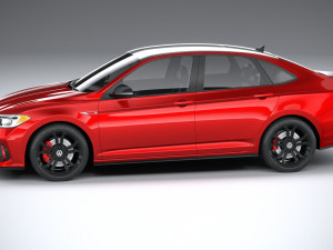 Volkswagen Jetta GLI 2022 Modèle 3D