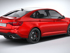 Volkswagen Jetta GLI 2022 Modèle 3D