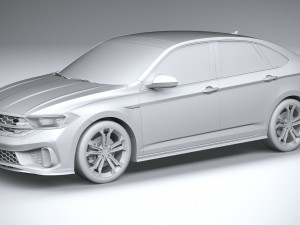 Volkswagen Jetta GLI 2022 Modèle 3D