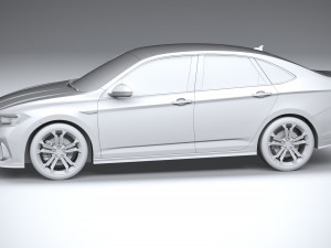 Volkswagen Jetta GLI 2022 Modèle 3D