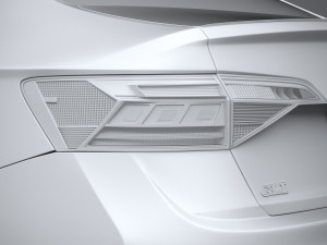 Volkswagen Jetta GLI 2022 Modèle 3D