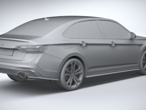 Volkswagen Jetta GLI 2022 Modèle 3D