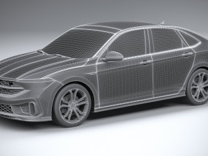 Volkswagen Jetta GLI 2022 Modèle 3D