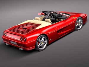 Ferrari F355 spider 1994-1999 Modelo 3D