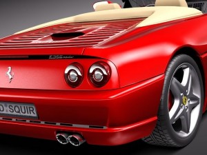 Ferrari F355 spider 1994-1999 Modelo 3D