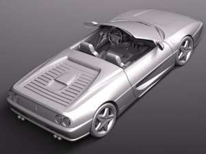 Ferrari F355 spider 1994-1999 Modelo 3D