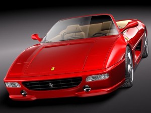 Ferrari F355 spider 1994-1999 Modelo 3D
