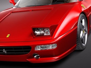 Ferrari F355 spider 1994-1999 Modelo 3D