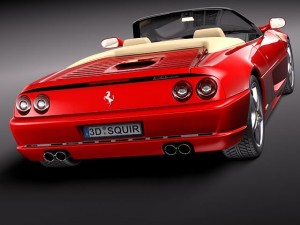 Ferrari F355 spider 1994-1999 Modelo 3D