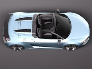 Audi R8 GT Spyder 2012 3D Model