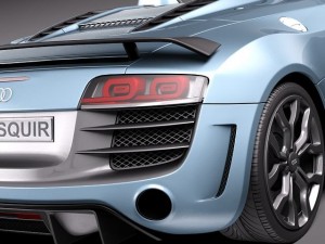 Audi R8 GT Spyder 2012 3D मॉडल