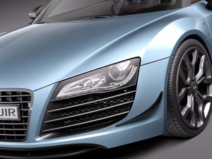 Audi R8 GT Spyder 2012 3D मॉडल