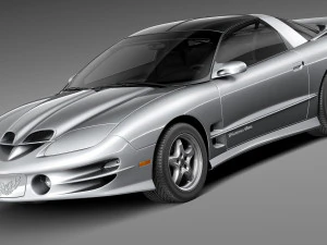 Pontiac Firebird Trans Am 1999-2003 Model 3D