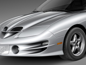 Pontiac Firebird Trans Am 1999-2003 Modello 3D