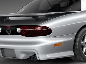 Pontiac Firebird Trans Am 1999-2003 Modello 3D
