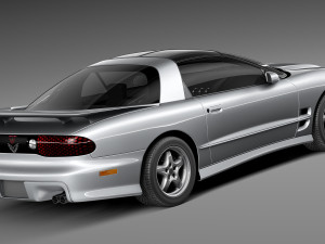 Pontiac Firebird Trans Am 1999-2003 Modello 3D