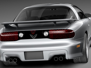 Pontiac Firebird Trans Am 1999-2003 Modello 3D